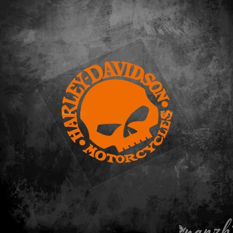 Skull Decorative Stickers Retro Motorcycle Reflective Decals For Harley Davidson Electra Glide Ultra Classic 1250 PA Accessory view 5