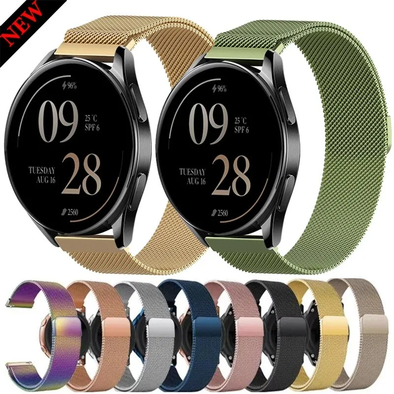 Milanese Metallarmband für Xiaomi Watch 2 Pro Mi Watch Color 2 Edelstahl-Armband für Xiaomi Watch 5 S4 3 2 1 Gürtel