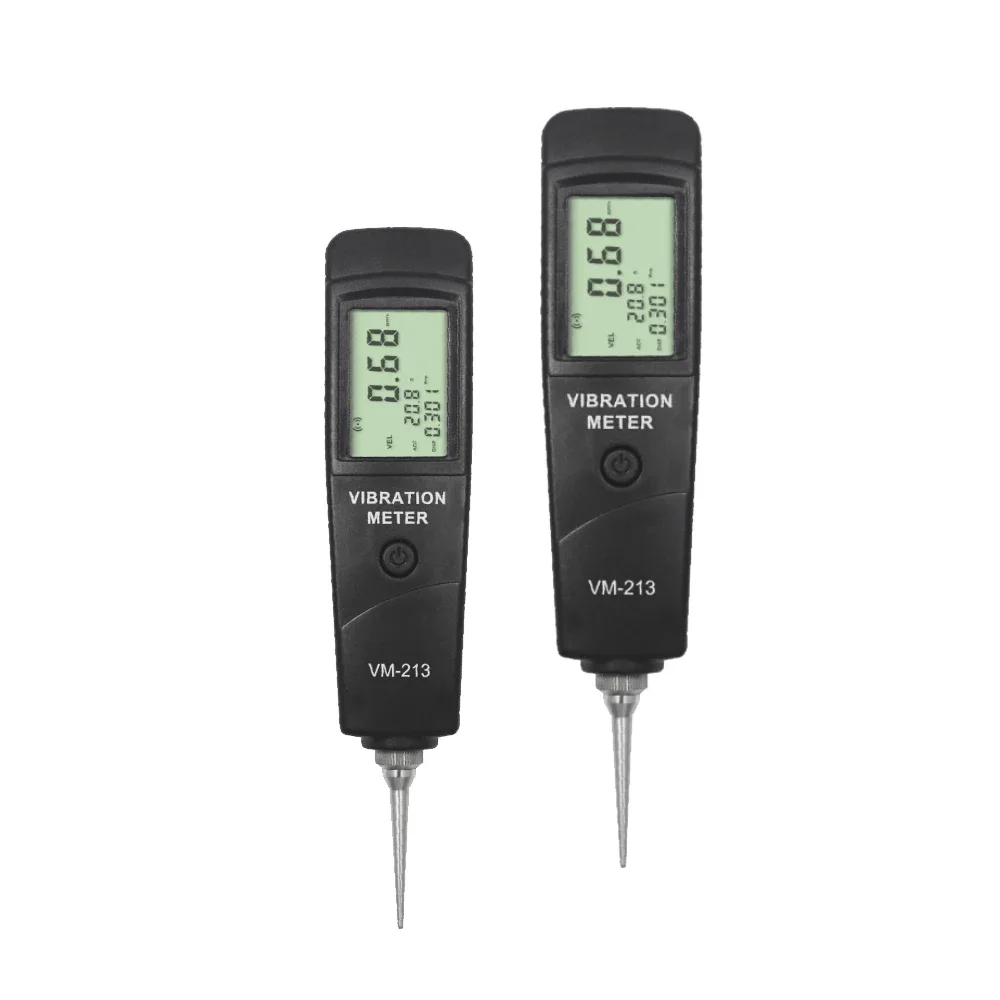 Vibration Pen VM-213 10 Hz ~ 1k Hz Digital Vibration Tester 0.1m/s²~300.0m/s² Motor Fault Vibration Analyser