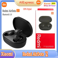 Xiaomi Redmi AirDots 2 Bluetooth Earphone Wireless Headphone Fone Bluetooth Earbuds Original Tws Blue Tooth Headset Gamer Earbus