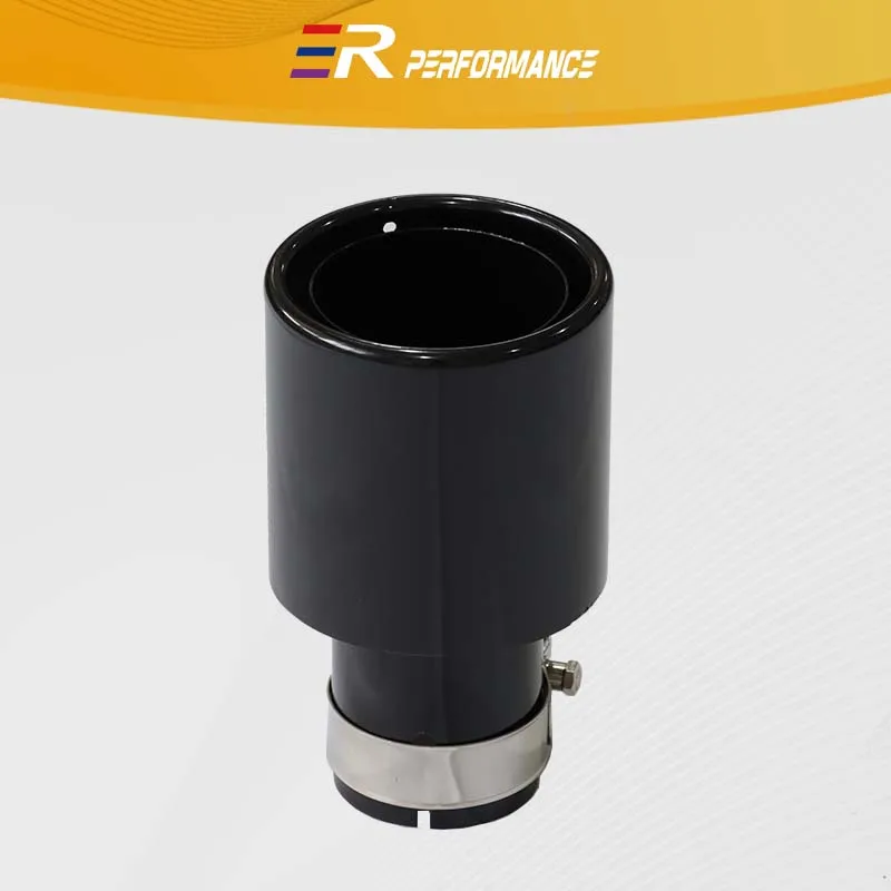 

ER цельный универсальный автомобильный глушитель из нержавеющей стали, задняя трубка, выхлопная труба автомобиля для авто модифицированных запасных частей