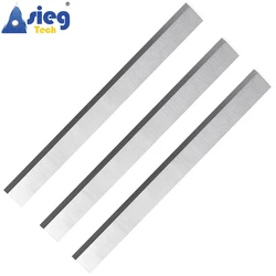 205x20x3mm Planer Blades HSS 3pcs Replacement for Belmash j200 and Jointer Planer Blades Knives or All 205mm Thickness Planers