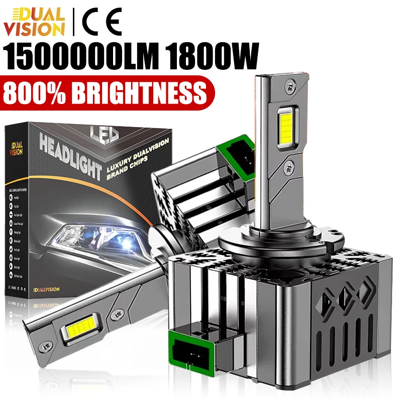 

Dualvision D1S D3S Светодиодные автомобильные фары CANbus D Series D1R D3R Автомобильные лампы HID Xenon Upgrade Kits 1:1 Plug and Play Lights 12V