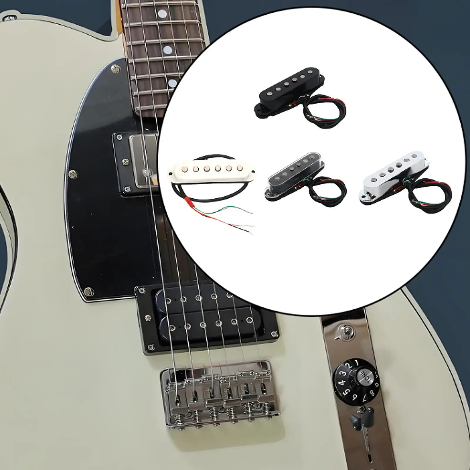 

Neck Humbucker Spare Pare Guitar Pickup for Instrument Electric Guitar DIY