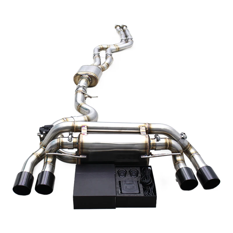 YD Stainless Steel Exhaust Catback For BMW 1M N54 3.0T 2011- Valvetronic Muffler Exhaust Pipe Automobile Exhaust Pipe