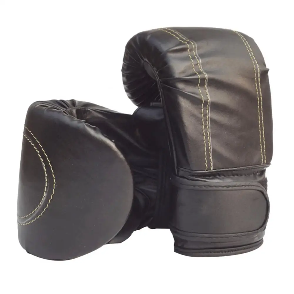 Faux Leather MMA Boxing Muay Thai Sandbag Fight Combat Training Fist Gloves Free Fight Sanda Training Adults Kids Boxing Gloves