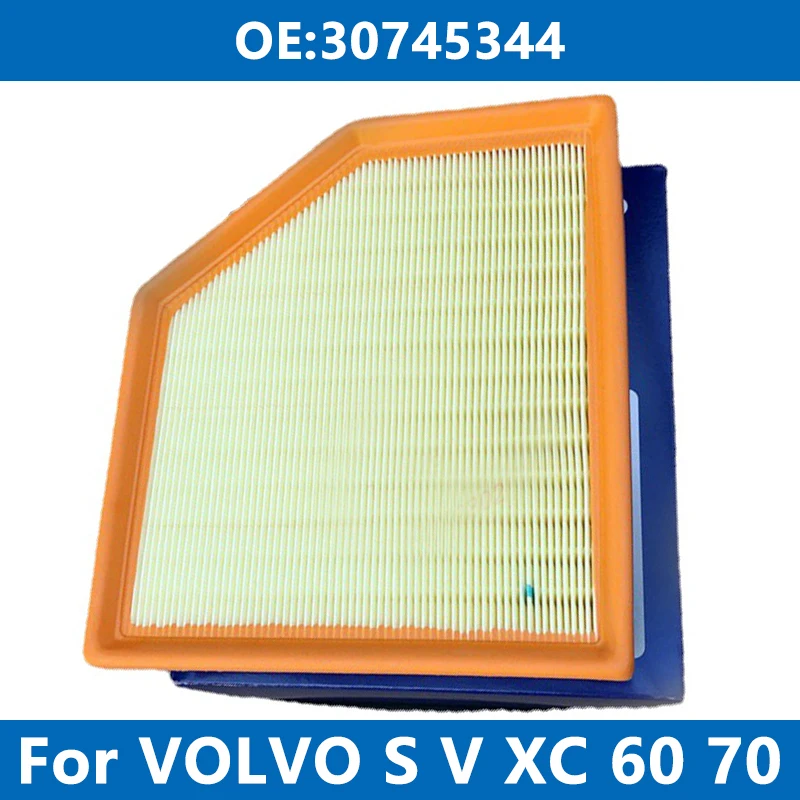 

Car Air Filter Cleaner Element 30745344 For VOLVO S60 S80 II V60 I V70 III XC60 XC70 T6 AWD 3.0T 3.2 Engine Intake