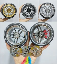 NEW 23799 Tyre Ferrariir 488 Wheel Hub Compatible With LEGO CADA MouldKing MOC 1:8 Car Building Technology Accessories Blocks