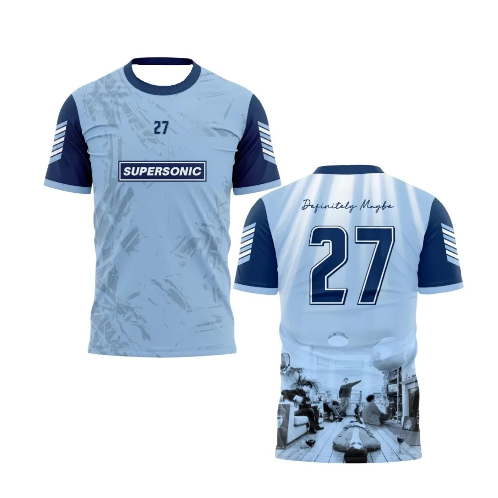 Oasis Live '27 World Tour 2026 New Quick-dry Top Adult T-shirt Summer Vintage Breathable Casual Training Outdoor Sports Jersey