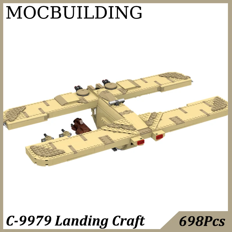 

C-9979 Landing Craft with Micro Vehicles Model MOC Building Blocks Toys for Kids Birthday Gift Construction Toy