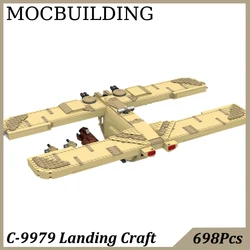 C-9979 Landing Craft with Micro Vehicles Model MOC Building Blocks Toys for Kids Birthday Gift Construction Toy