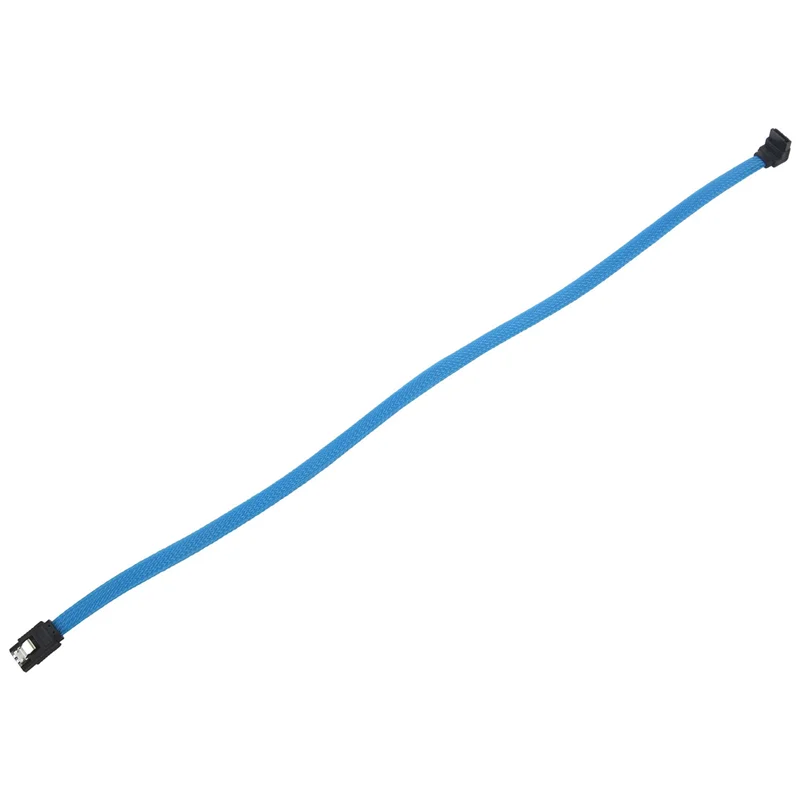 SCLS 5 шт. 50 см SATA 3.0 III SATA3 7-контактный кабель для передачи данных 6 Гбит/с SSD Кабели для передачи данных жесткого диска с нейлоновым рукавом Премиум-версия