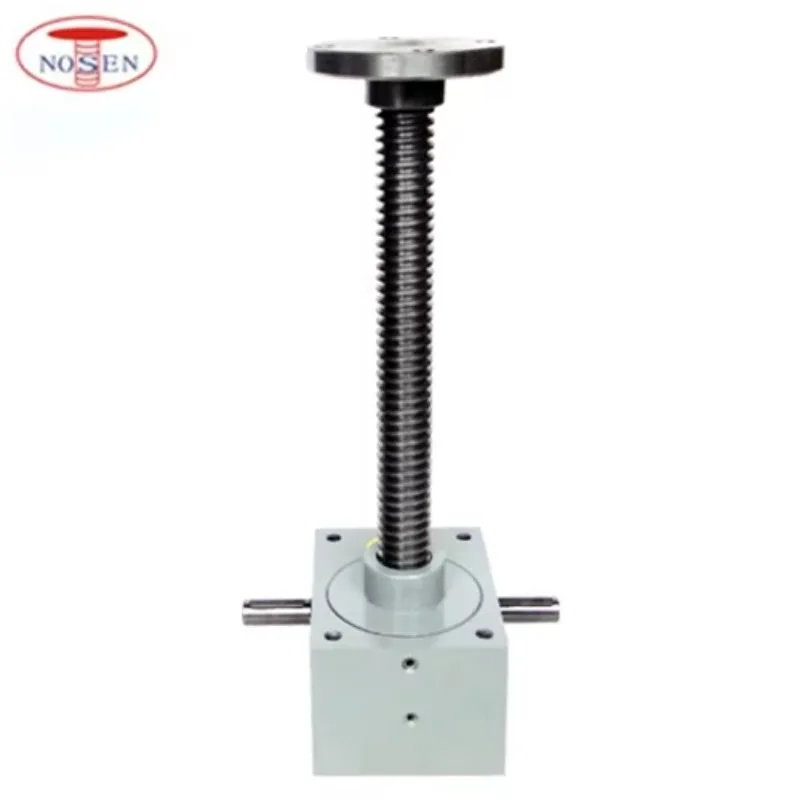 Jack de parafuso 2ton Worm Gear Ball Jacks Redutor Atuador Linear Conjunto de Parafusos Jack de Corte