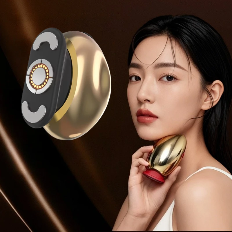 Smart Library House Held Collagen Generation Device Cute Vibration Massage Essence Introduction Instrument For Cosmetics Essence