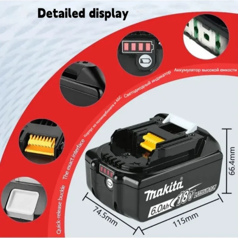 Bateria Original Makita 18V 6. - Combo Power Tools avaliação e preço