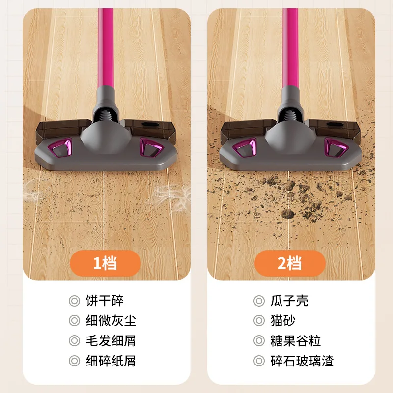 국경 간 신형 가정용 핸디형 강력 흡입 무선 진공청소기 다기능 진드기 제거 및 습식/건식 청소