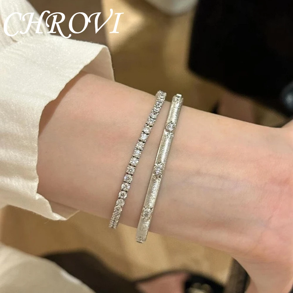Mittelalterliches 925 Sterling Silber Gebürstetes Luxuriöses Laser-geschnittenes Funkelndes Diamant-Armband mit Verschluss-Accessoire und Handring – Detail 5