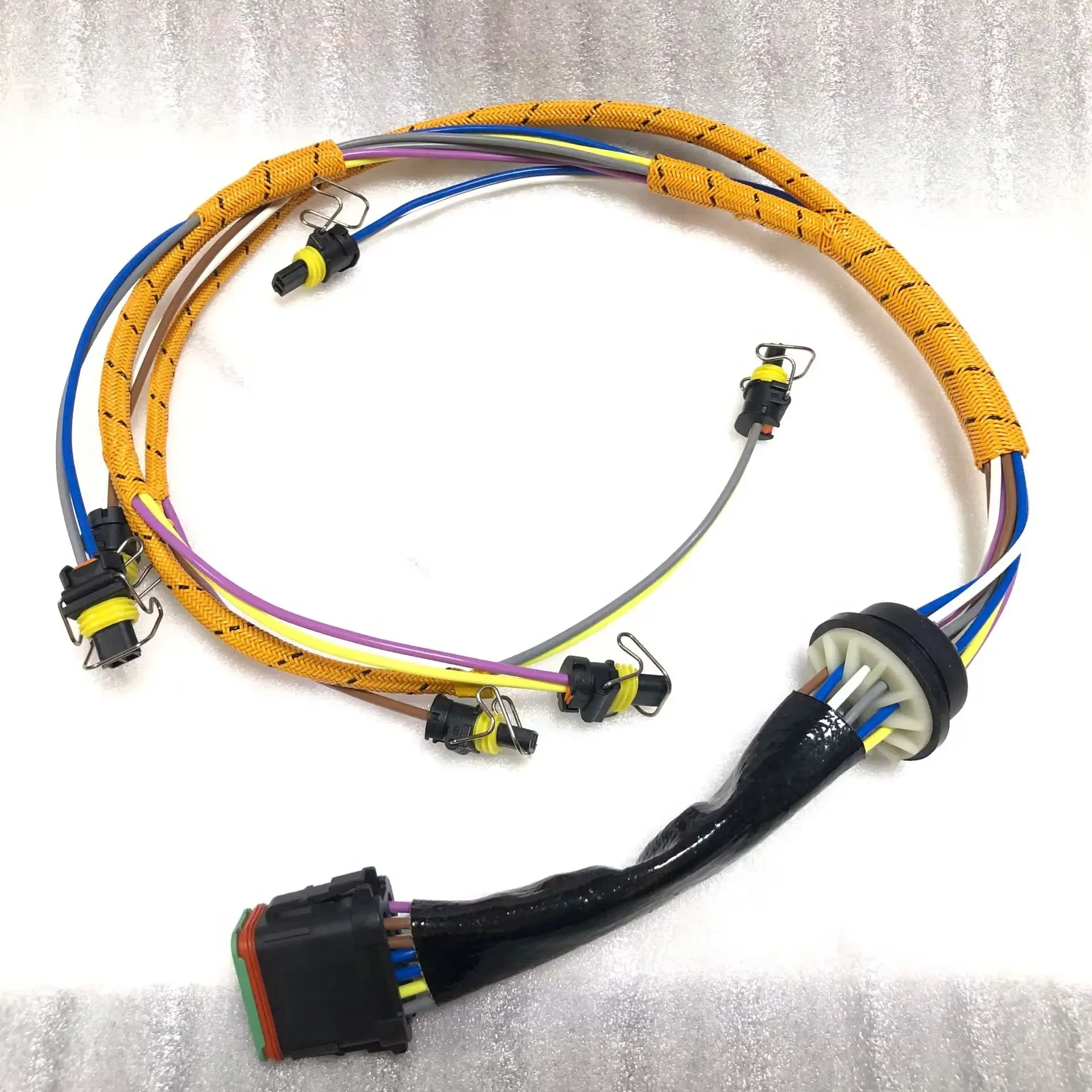 Excavator C7 Fuel Injector Wire Harness 2225917 for Caterpillar E325D E329D E324D Wiring Harness 222-5917