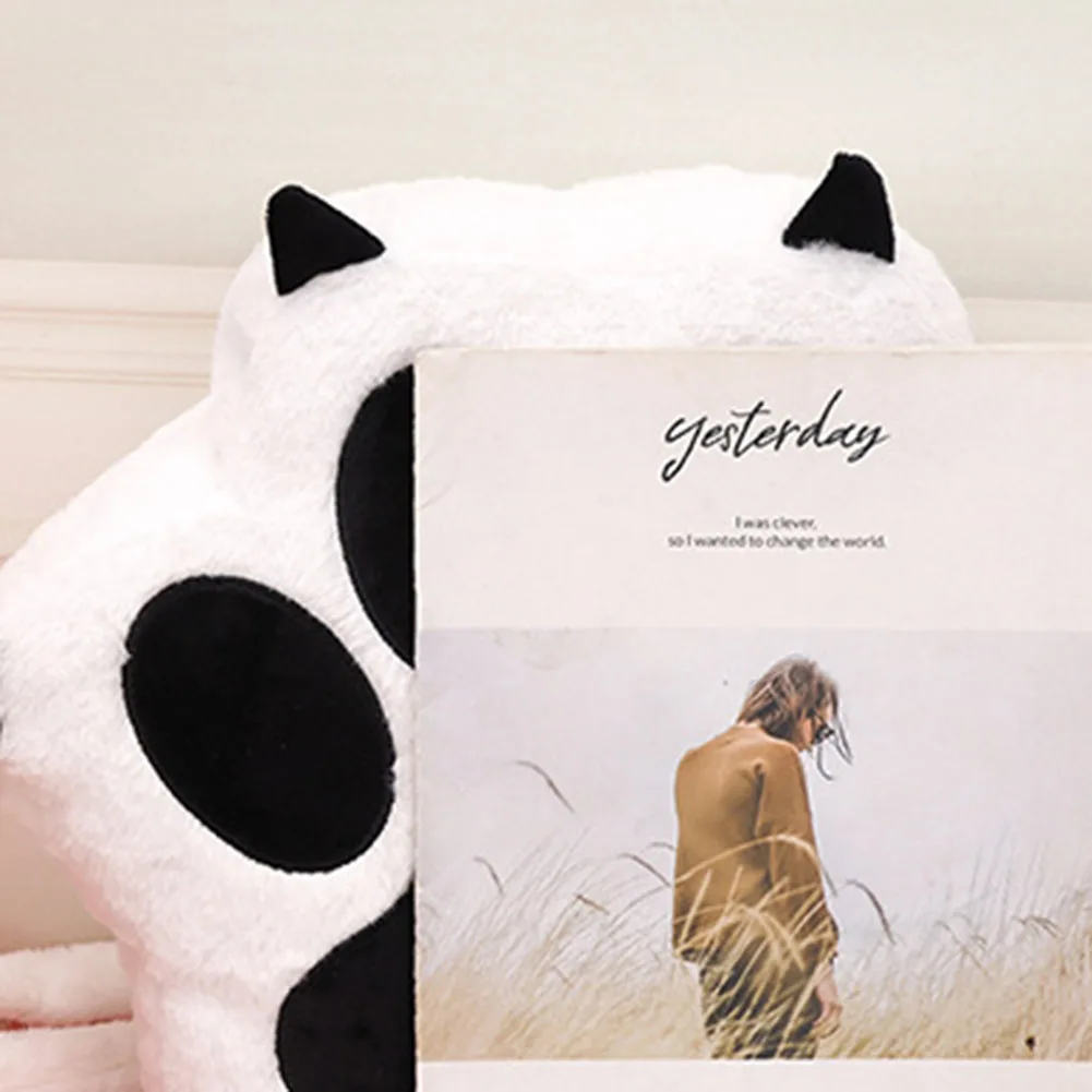 可愛い猫の手ぬぐいぬいぐるみリュックサック、調節可能なストラップ付き、甘いスクールバッグ、ジッパー付きJK女子バッグ、漫画リュックサック、女性/女の子向け