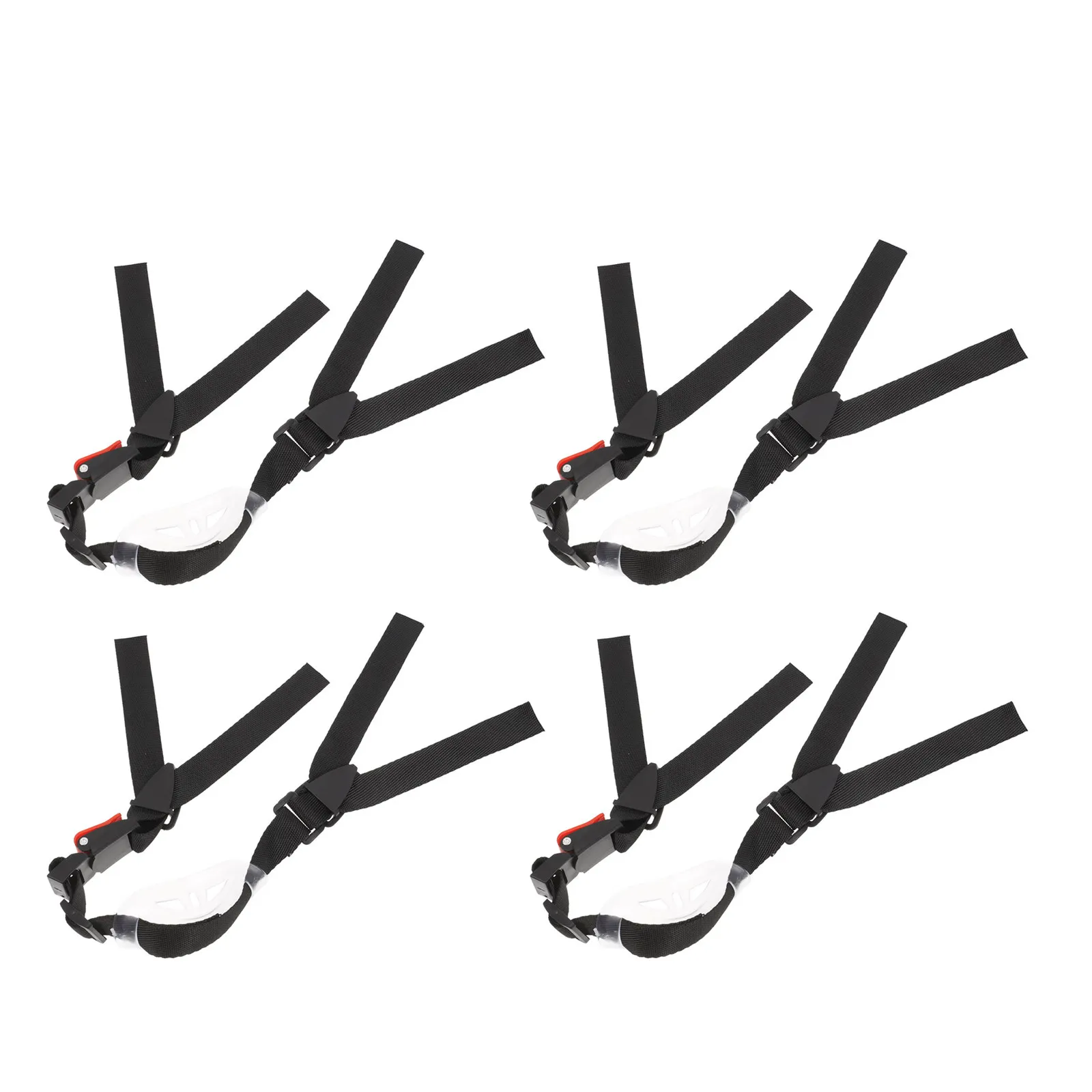 

4Pcs Wear-Resistant Chin Strap for Safety Universal Fit for Industrial Hard Hats Quick Installation Replacement Belt