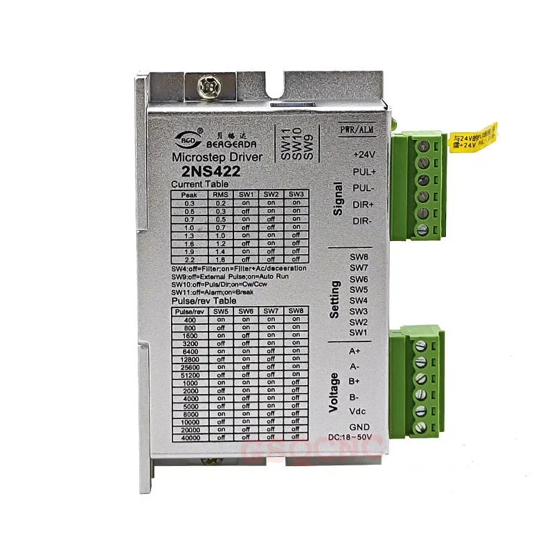 NEW CNC System Bergda 17 Stepper Motor Driver 2NS422 Is Suitable For 17 Motors DC 18-48V