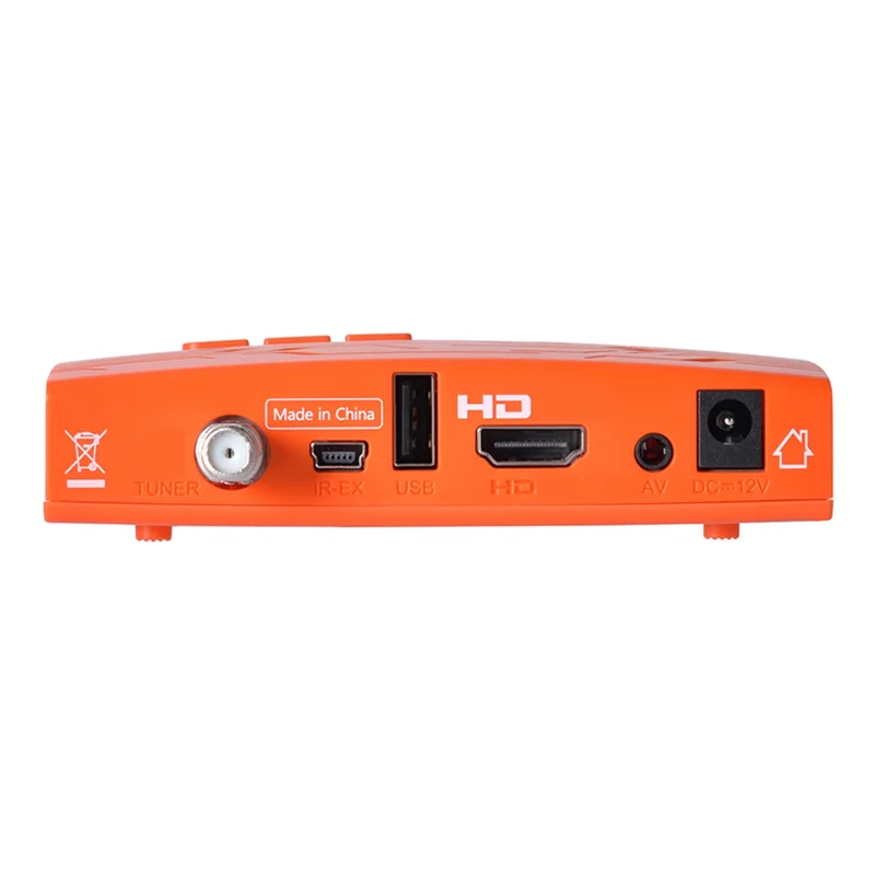 JABS-V7X DVB-S/S2 جهاز استقبال الأقمار الصناعية 1080P Full HD H. 264 MPEG-4 دونغل CVBS Powervu LNB فك Funcam يدعم PAL/NTSC