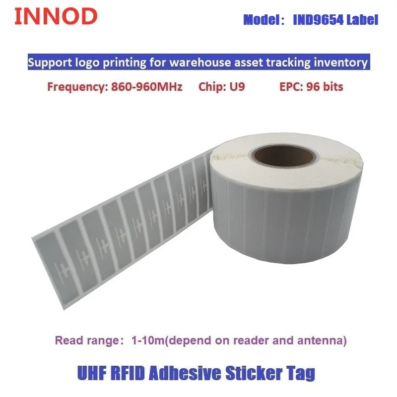 

uhf rfid label tag 860mhz epc class1 gen2 long distance passive id access control rewritable programmable rfid tag uhf 96bits