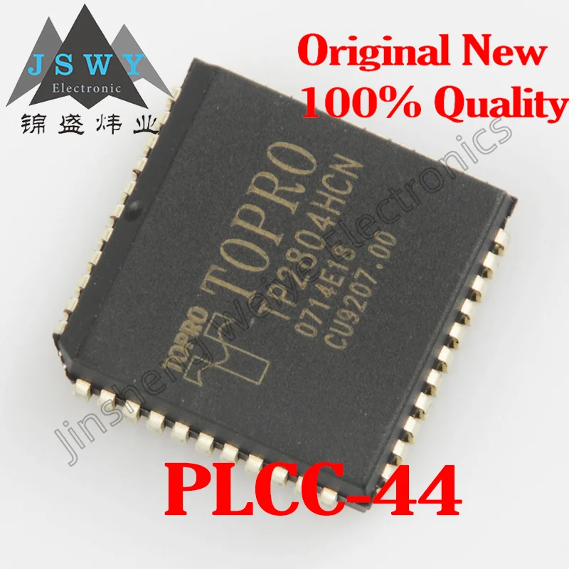 

(1/10 Piece) TP2804HCN PLCC44 TP2804 512 Byte RAM 8-bit Microcontroller Chip Brand New Original Stock Electronic