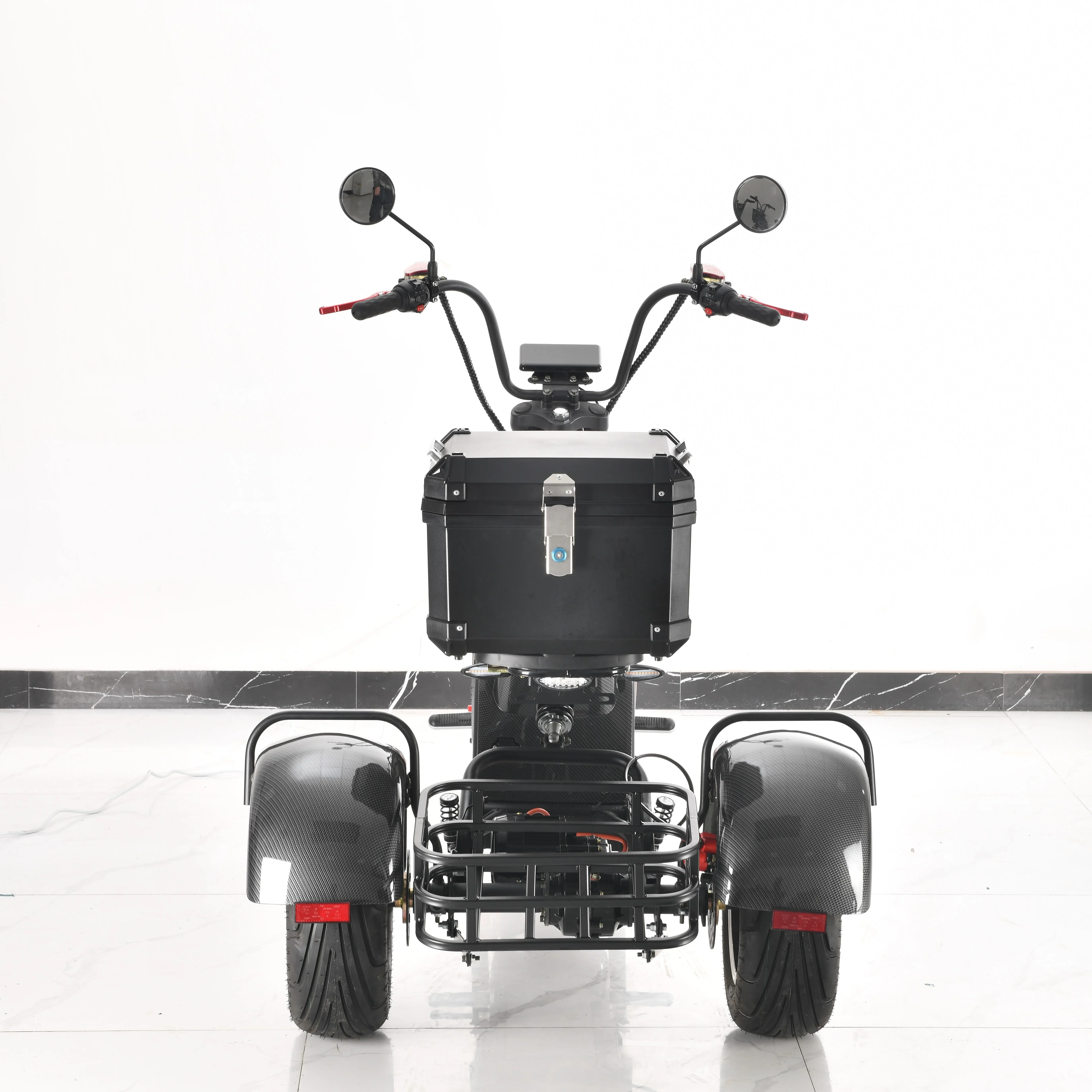 New Design 3 Wheel Electric Bike Cheap Electric Tricycle 12 Inch 60V 1500W 1500W 1500 750W Motor Electric Bike