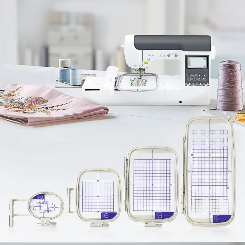 Multi-functional Computerized Embroidery Machine Special Plastic Embroidery Hoop Four-piece Set Pattern Frame