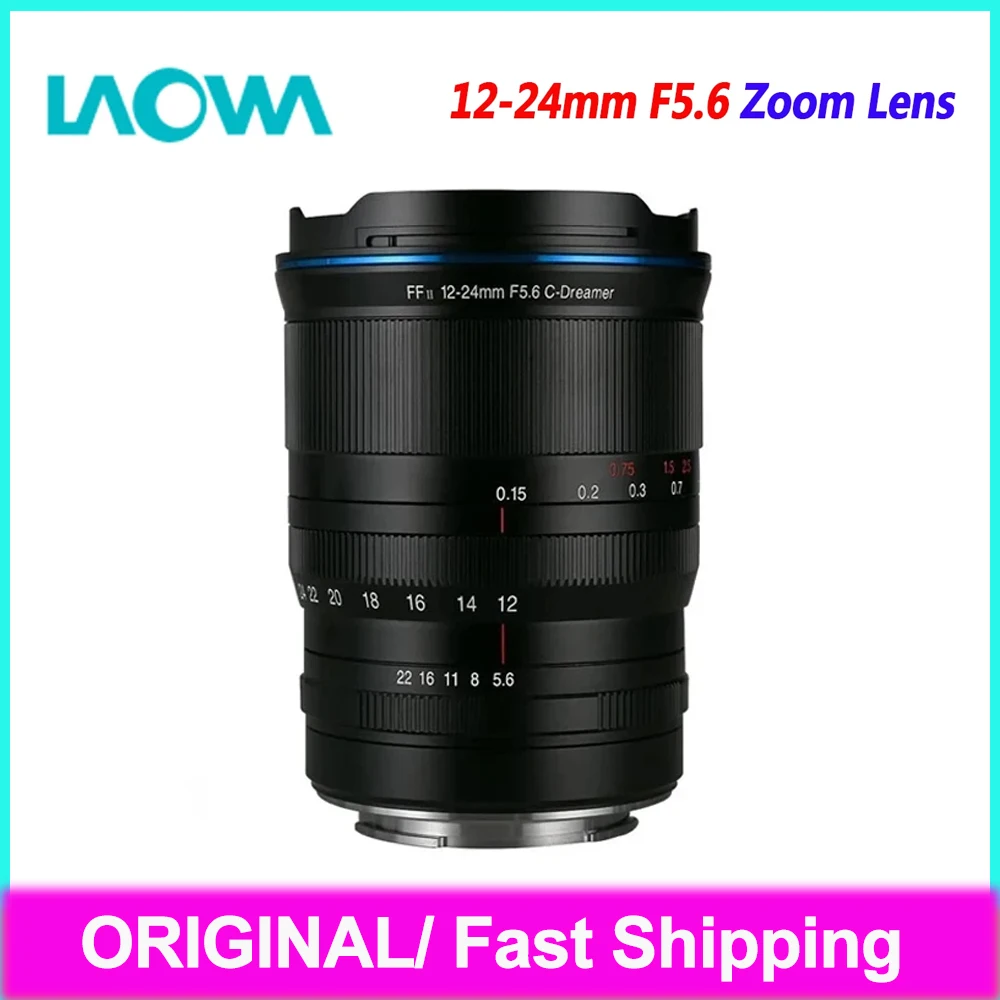 Laowa 12-24mm F5.6 Full Frame Zoom Lens Ultra Wide Angle Manual Focus Lens For Sony E Canon RF Fujifilm X Nikon Z Leica L Mount