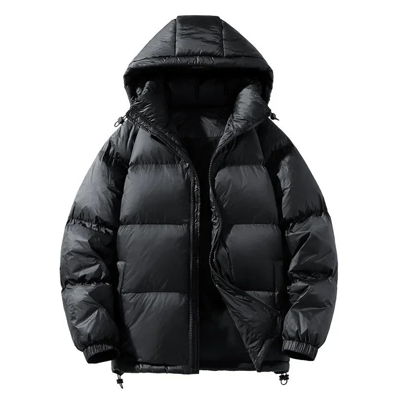 

Winter Thick Jackets Clothes Hooded Parkas Fashion Warm Down Jackets Casual Winter Men Thicken Men's 90% White Duck Down Coat