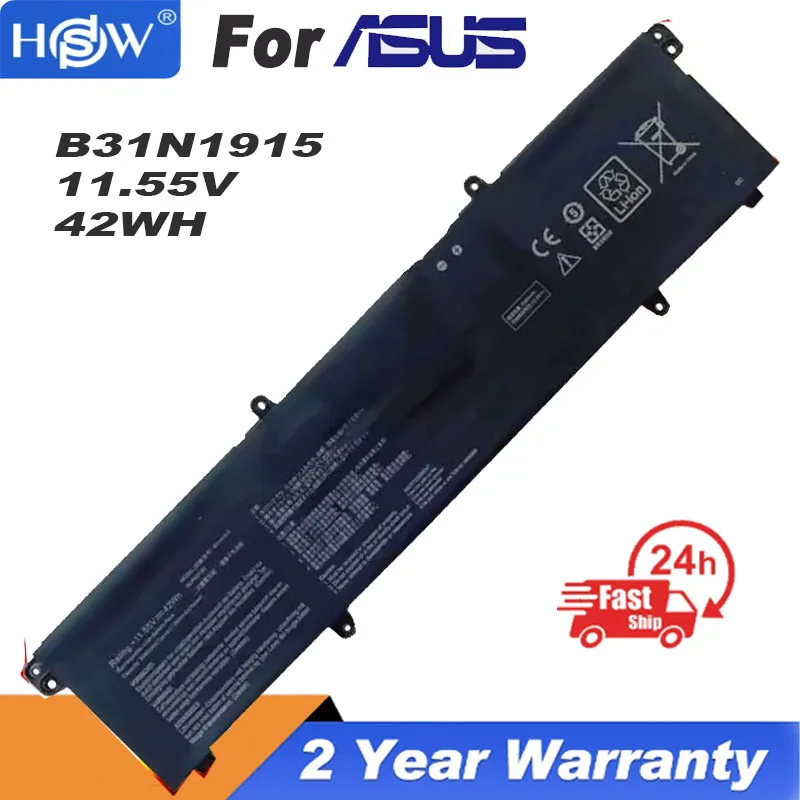 

B31N1915 C31N1915 Laptop Battery For Asus ExpertBook B1 B1400 B1 B1500 BR1100CKA BR1100FKA BR1100CKA-GJ0100RA 42Wh