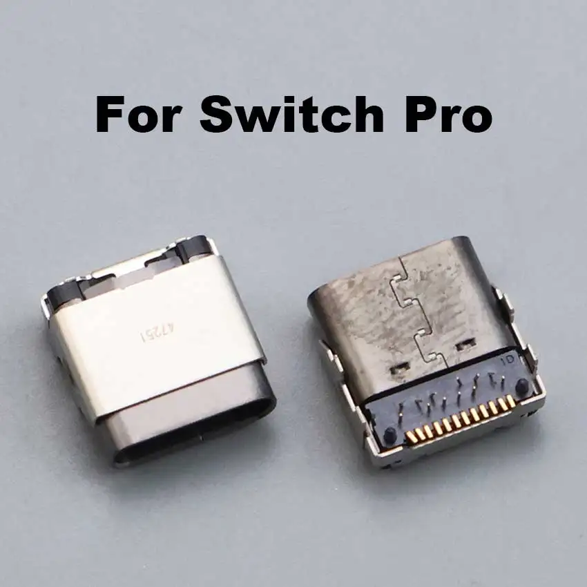 YuXi 1 Piece USB Type-C Charging Port Connector For Switch NS Pro Lite Oled Power Jack Socket For 2DS New 3DS NDSi LL XL GBA SP