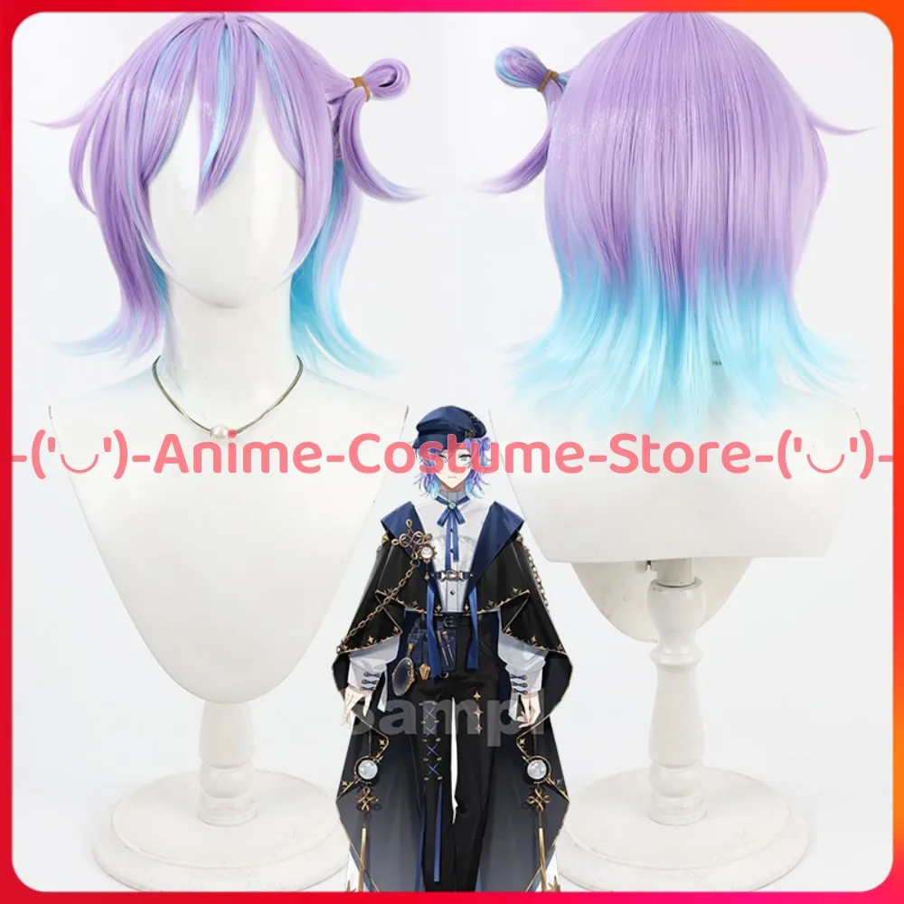 

NIJISANJI Virtual Liver Hoshimichi Suisei Cosplay Wig Anime Game Character Halloween Carnival Party Costume Wigs Synthetic Hair