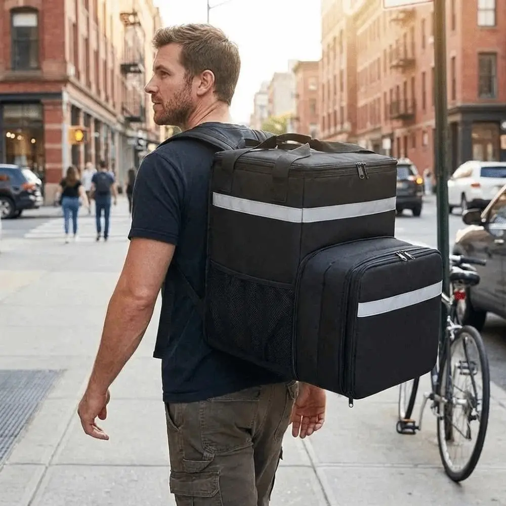 Bolsa isotérmica impermeable para pesca con tira reflectante - imagen 5