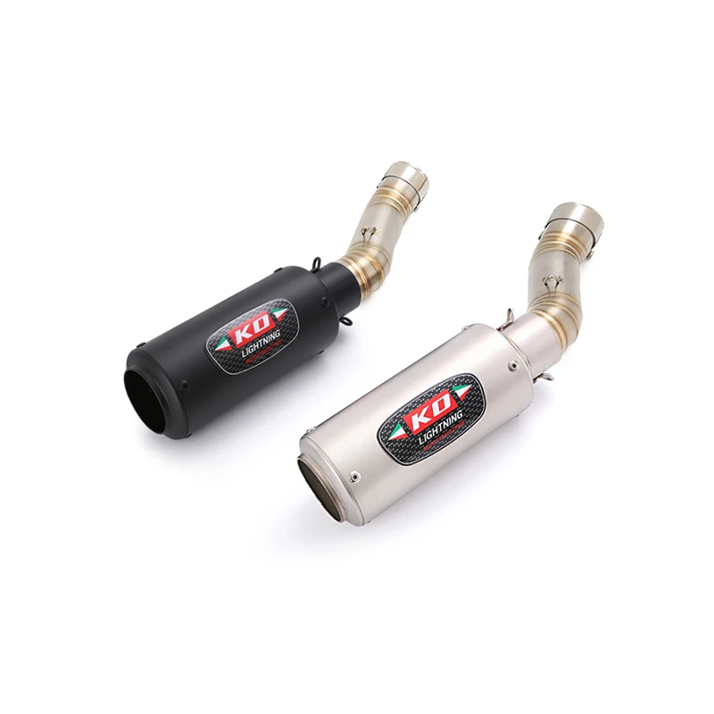 

Slip On For Honda CBR400R CBR500R CB500F 2016-2025 CB500X CB400X Mid Exhaust Link Pipe 51mm Muffler Stainless Steel Escape