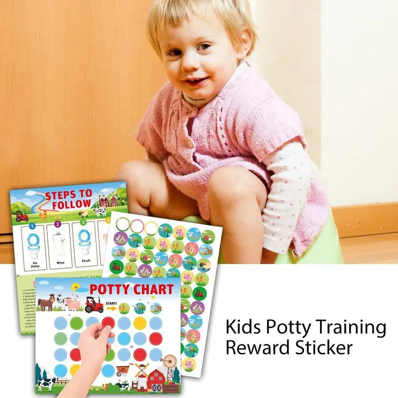 Potty Training Rewards Reward Chart Sticker For Girls Potty Chart With Sticker Potty Training Reward System Toilet Training