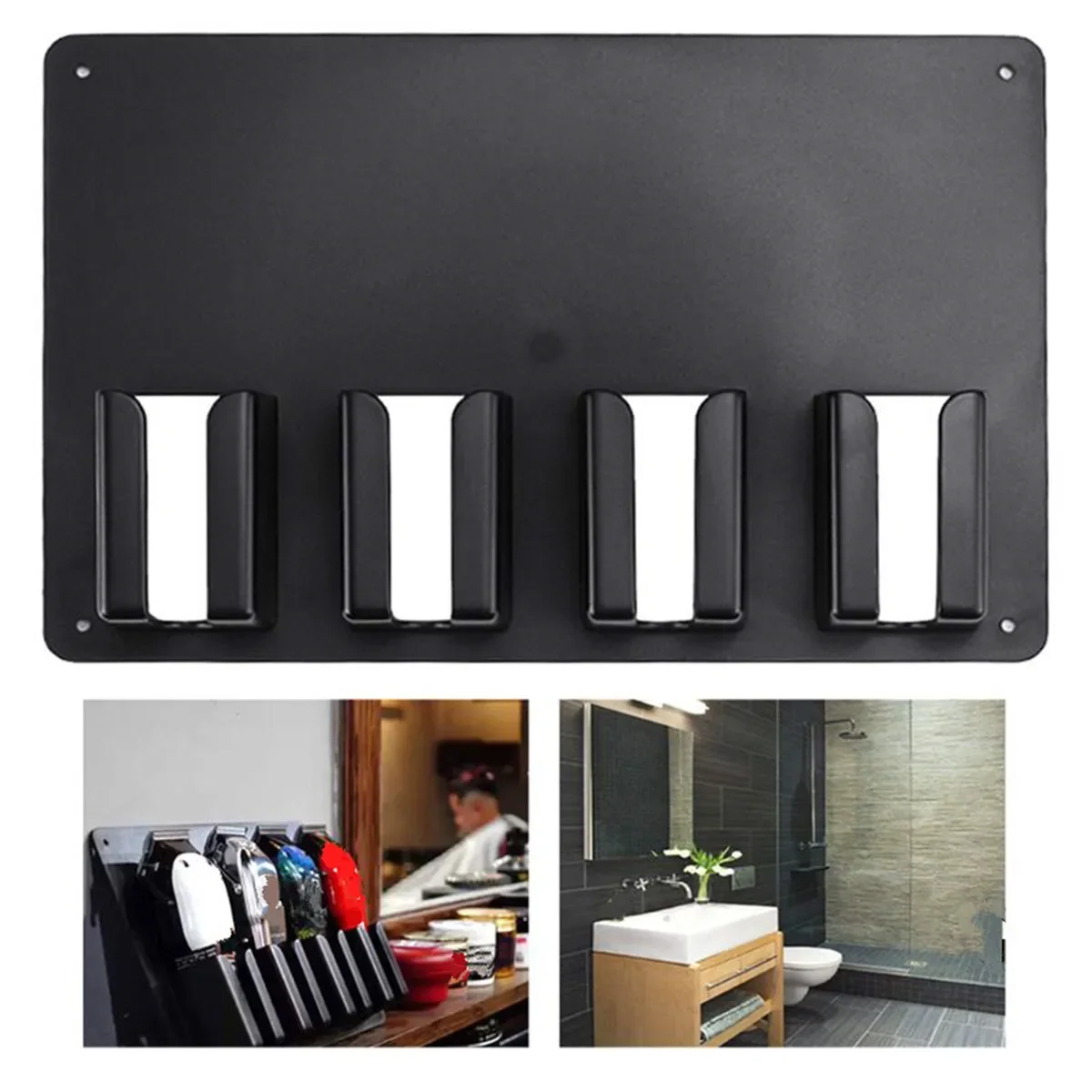 Elektrische Haar Clipper Lagerung Rack Desktop Lagerung Friseur Salon Haar Clipper Universal Lagerung Box Haar Zubehör Werkzeuge – Detail 5
