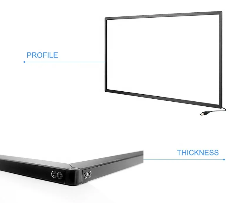 High-precision interactive touch open frame 55-inch multi-point frame