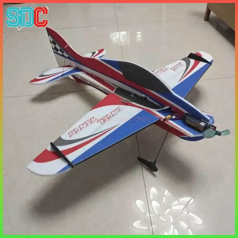 F3P Fixed Wing 3D Remote-Controlled Aircraft Model Angel Wing EPP8mm Wingspan 85cm Training RC Airplane for Toy & Hobbies
