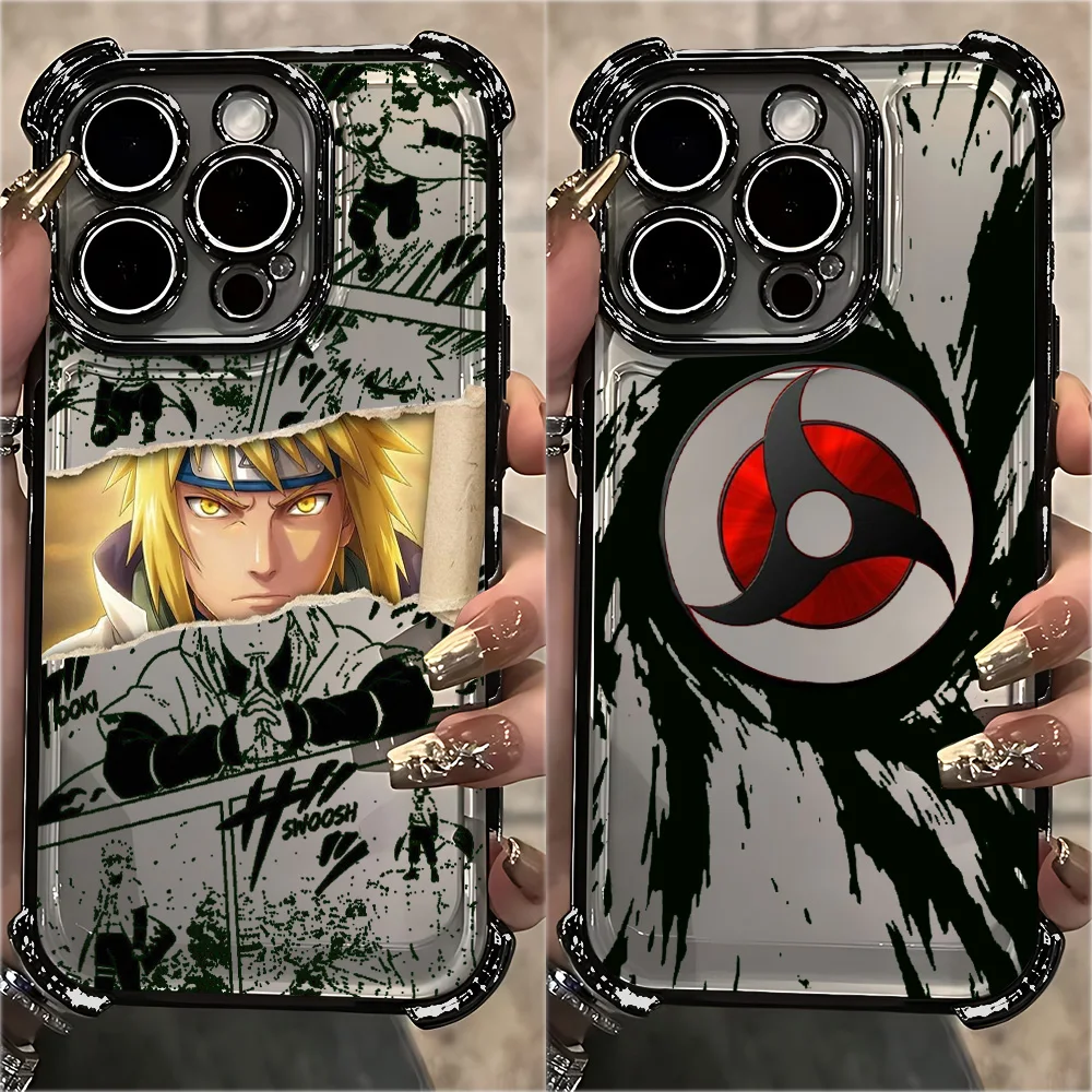 Cool Anime Narutos Plating Phone Case For Samsung A37 A57 A07 A36 A16 A06 A35 A55 A25 A26 A05s A15 A54 A34 A24 A14 A05 A04 4G 5G