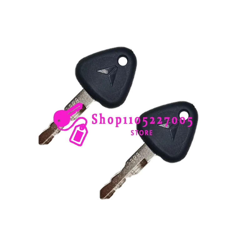 Heavy Equipment Backhoe Excavator Loader Start Switch  For 1/2/5/10/20PCS 888 Key