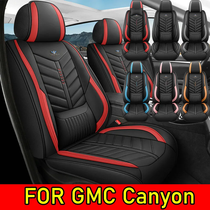 

FOR GMC CANYAN Car seat cover waterproof wear-resistant artificial leather comfortable waist-fixed full wrap 5 seat cover