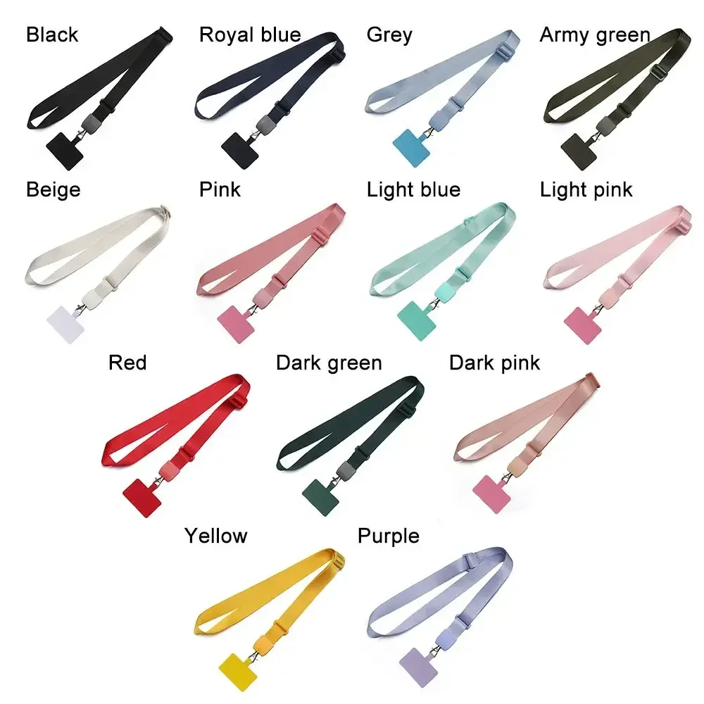 قابل للتعديل حزام الهاتف المحمول الأشرطة حامل الهاتف الخليوي الهاتف شنقا الحبل اسهم الهاتف التصحيح