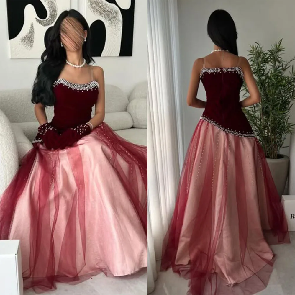 

Высокое качество по индивидуальному заказу без бретелек с открытой спиной без рукавов из бисера трапециевидной формы женские платья Vestidos De Fiesta Para Bodas платья для красной ковровой дорожки халат