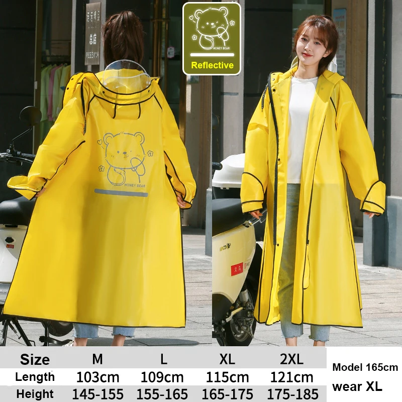 

Уличное пончо от дождя, светоотражающий водонепроницаемый плащ для велосипеда, мотоцикла, плащ для кемпинга, пешего туризма, велоспорта с капюшоном для мужчин, женщин, взрослых