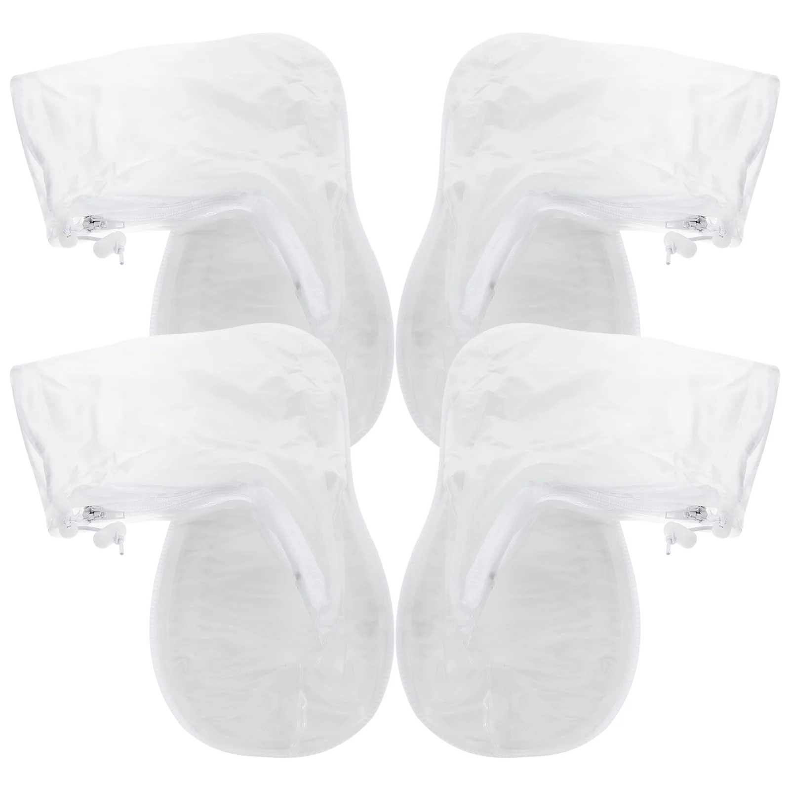 

Pair Rainproof Shoe Cover Waterproof Soft Silicone Shoes Cover Resistant Overshoes for Rainy Day Boot Protector