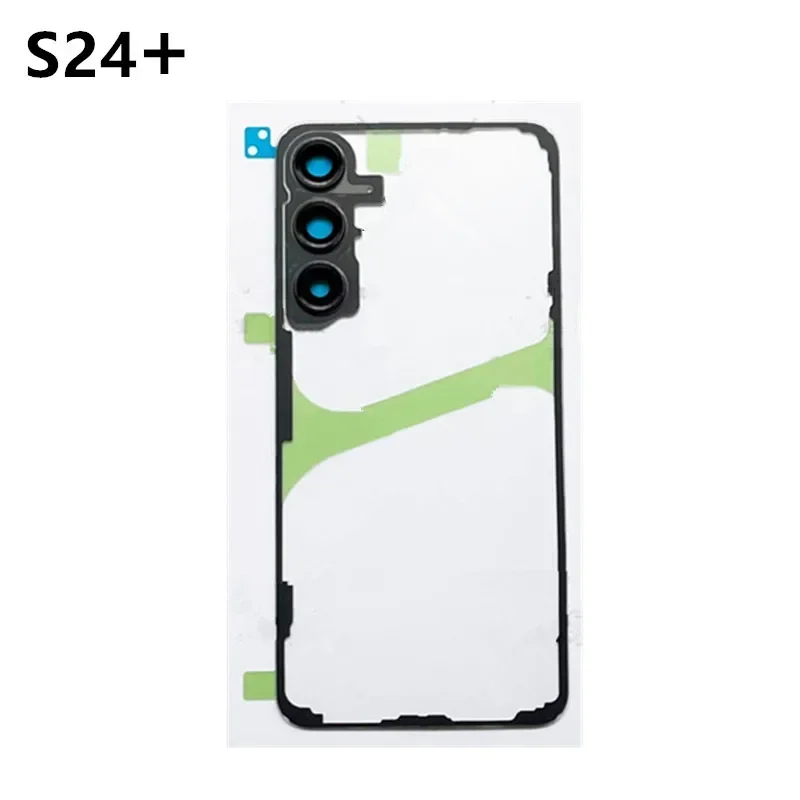 S928 S926 S921 Housing For Samsung Galaxy S24 S23 Ultra Plus Transparent Battery Back Cover Repair Door Rear Case + Camera Lens image 2