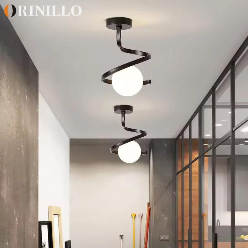 

Modern minimalist hallway lights, balcony LED ceiling lights, bedroom living room decorative lights